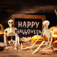 Halloween Decorations Skeleton,3 Foot Posable Human Shape Skeleton,Halloween Fake Bone Horror Decoration - thumbnail 6
