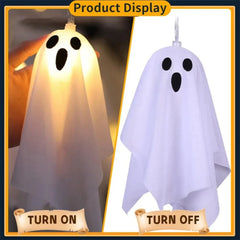 Ghost Halloween Lights, 8 Modes Waterproof String Garland, Indoor Outdoor Decorations for Party, Haunted House, Fireplace, Porch - thumbnail 4