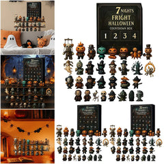 2025 Halloween Advent Calendar 31-Day Halloween Countdown Calendar with Collectible Eerie Figurines Surprise Box Halloween Gifts - thumbnail 3