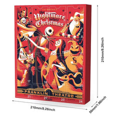 Halloween Doll Advent Calendar Contains 24 Gifts Halloween Horror Figures Advent Calendar Halloween Countdown Calendar - thumbnail 6