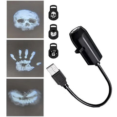 USB Projection Lamp Halloween Decor,3/6 Animations,Plug Play Ambient Light for Holiday Party Bedroom Wall Ceiling Car Decoration - thumbnail 8