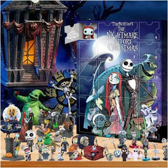 Halloween Doll Advent Calendar Contains 24 Gifts Halloween Horror Figures Advent Calendar Halloween Countdown Calendar - thumbnail 2