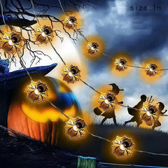 2025 Halloween Decoration Led Light String Pumpkin Skull Eyeball Shaped Lamp String  Trick Or Treat Lantern Horror Halloween Day - thumbnail 10