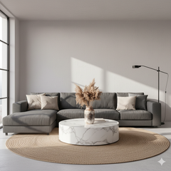 Rustic Ceramic Flower Vase Farmhouse Pottery Clay Whitewashed Terracotta Floor Vases for Decorative Centerpiece Minimalism Home Decor Aesthetic Living Room Bedroom Table Mantel - thumbnail 6